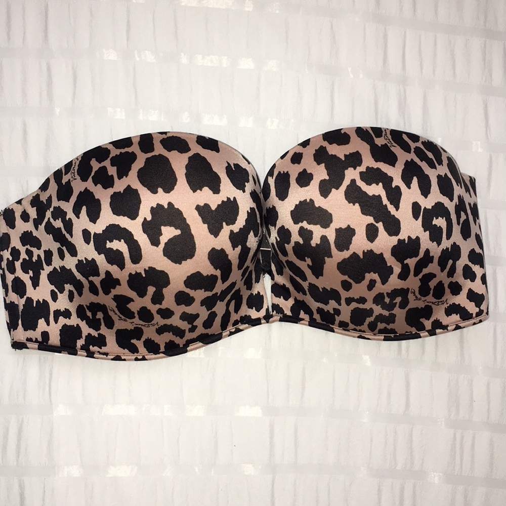 VS Bombshell Leopard Bra